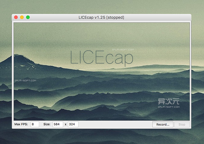 LICEcap GIF 制作软件